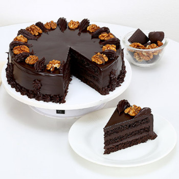 Chocolate Walnut Cake Chocolate Walnut Cake