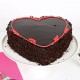 Fabulous Heart Chocolate Cake Delivery in Delhi