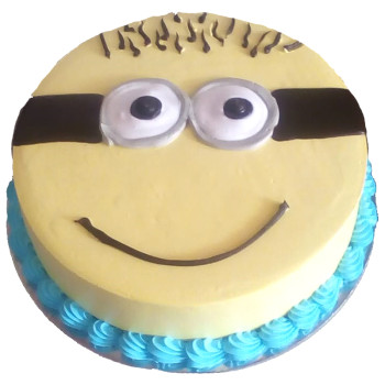 Minion Cream Cake