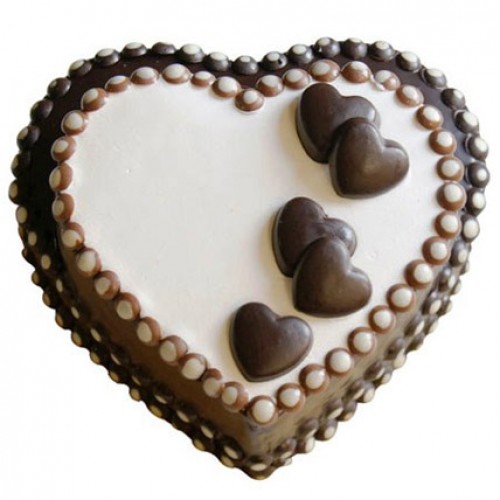 Special Heart Chocolate Cake Delivery in Delhi