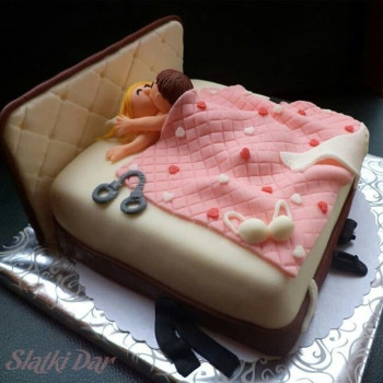 Mr Nasty Time Fondant Cake