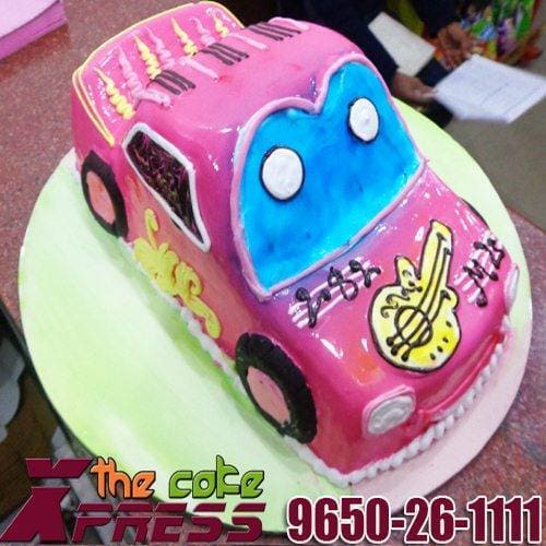 Musical Car Cake Delivery in Delhi