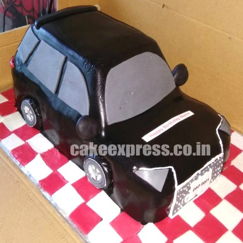 XUV Car Customized Fondant Cake Delivery in Delhi
