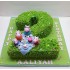 Peppa Pig Number 2 Designer Cake