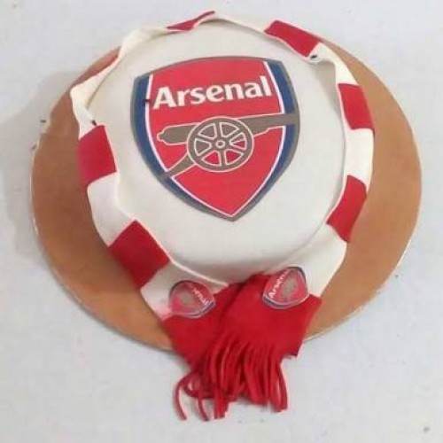Arsenal Club Themed Cake Delivery in Delhi