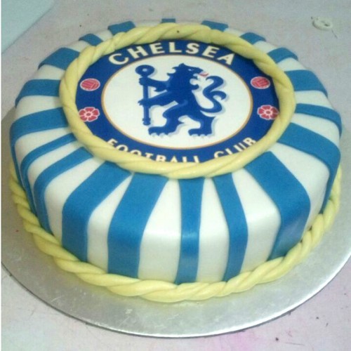 Chelsea Soccer Club Customized Cake Delivery in Delhi