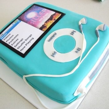 iPod Shape Fondant Cake