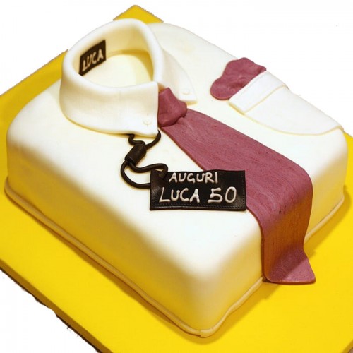Shirt and Tie Cake Delivery in Delhi