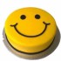 Smiley Fondant Cake