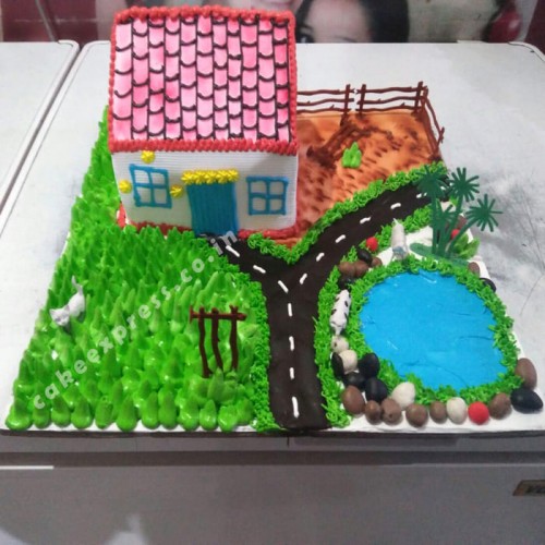 Sweet Home Designer Cake Delivery in Delhi