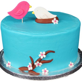 Bird Nest Fondant Cake Bird Nest Fondant Cake