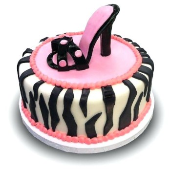 High Heel Theme Fondant Cake High Heel Theme Fondant Cake