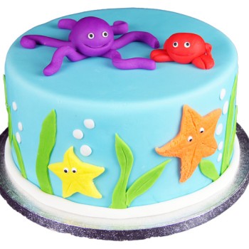 Under The Sea Theme Cake Under The Sea Theme Cake
