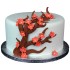 Cherry Blossom Fondant Cake