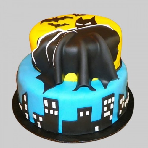 Batman Fondant Cake For Kids Delivery in Delhi