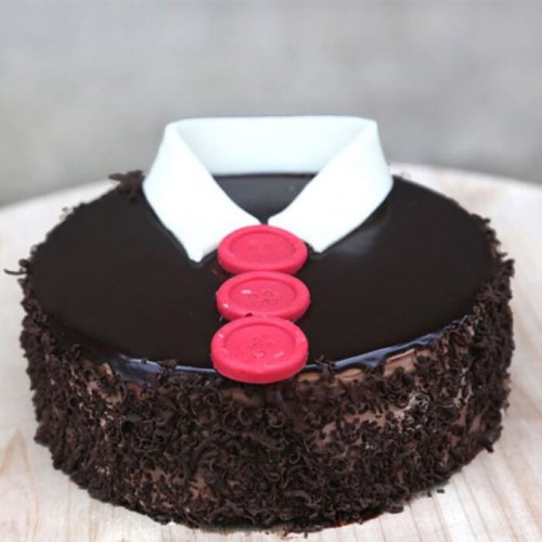 Chocoholic Shirt Cake Delivery in Delhi