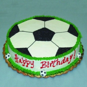 Football Cream Cake