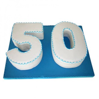 Golden Jubilee Cream Cake