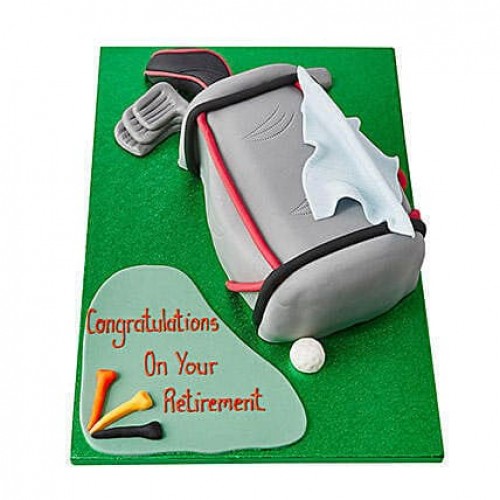Golf Bag Fondant Cake Delivery in Delhi