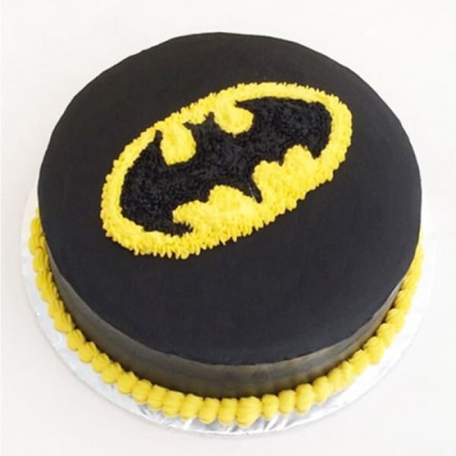 Round Batman Chocolate Cake Delivery in Delhi