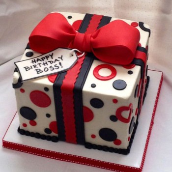 Special Boss Birthday Cake