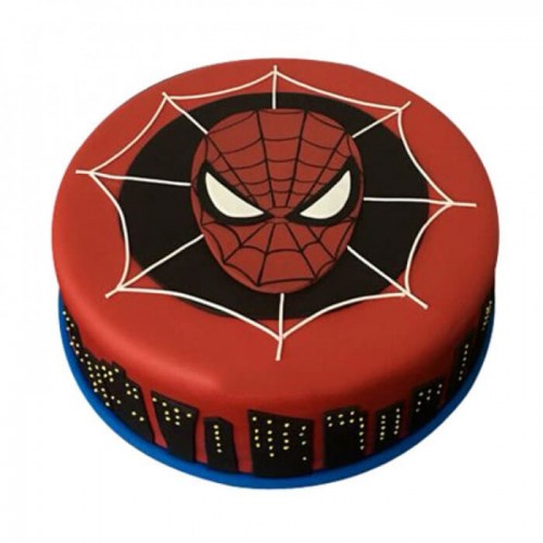 Superb Spiderman Fondant Cake Delivery in Delhi