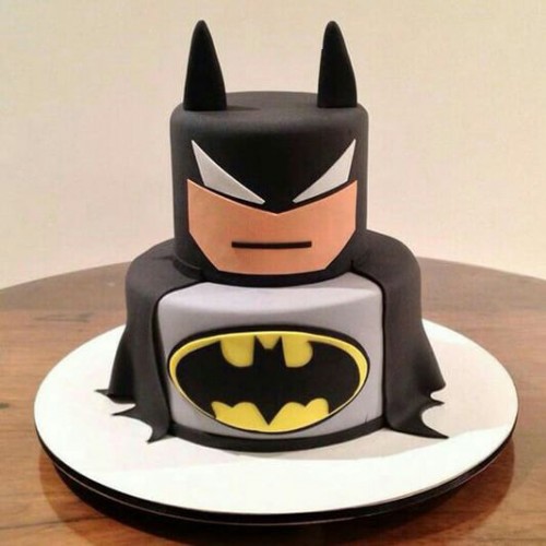 2 Tier Batman Customized Cake Delivery in Delhi