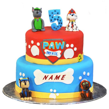 2 Tier Paw Patrol Designer Cake 2 Tier Paw Patrol Designer Cake
