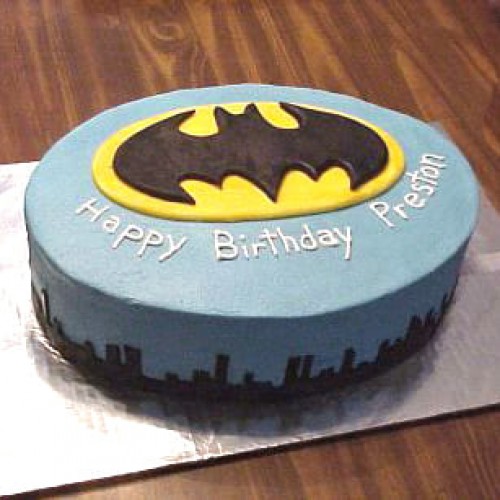Batman Semi Fondant Cake Delivery in Delhi
