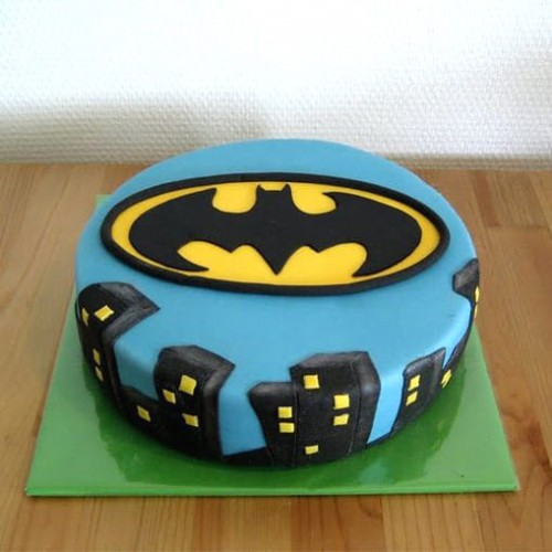 Batman Themed Fondant Cake Delivery in Delhi