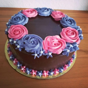 Chocolate Flower Royal Cake Chocolate Flower Royal Cake