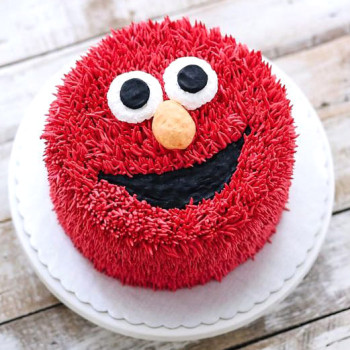 Elmo Cream Cake