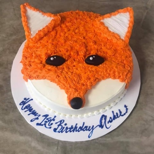 Fox Face Cream Cake Delivery in Delhi