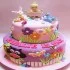 Kids Girl Birthday Fondant Cake