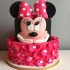 Minnie Mouse 1st Birthday Fondant Cake