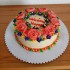 Vanilla Flower Cake