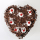 Flakey Hearts Black Forest Cake Delivery in Delhi NCR Flakey Hearts Black Forest Cake Delivery in Delhi