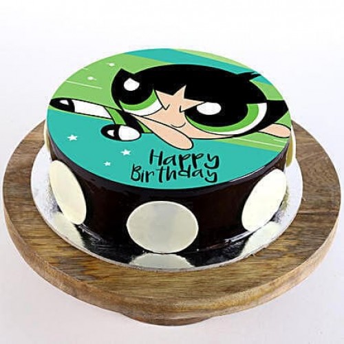Buttercup Chocolate Photo Cake Delivery in Delhi
