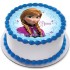 Disney Anna Frozen Round Photo Cake