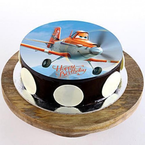 Dusty Crophopper Chocolate Photo Cake Delivery in Delhi