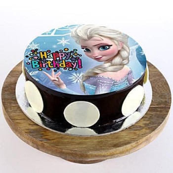 Frozen Princess Elsa Chocolate Cake Frozen Princess Elsa Chocolate Cake