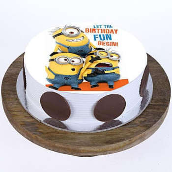 Funny Minions Pineapple Cake Funny Minions Pineapple Cake