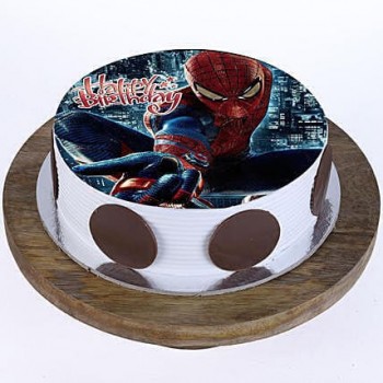 Marvel Spiderman Pineapple Cake