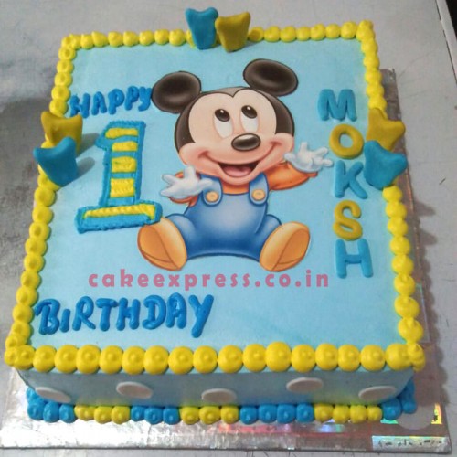 Mickey Mouse Designer Cake Delivery in Delhi