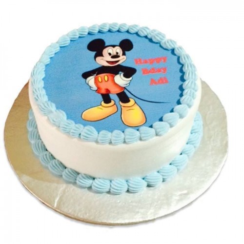 Mickey Mouse Photo Cake Delivery in Delhi