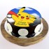 Pikachu Chocolate Photo Cake
