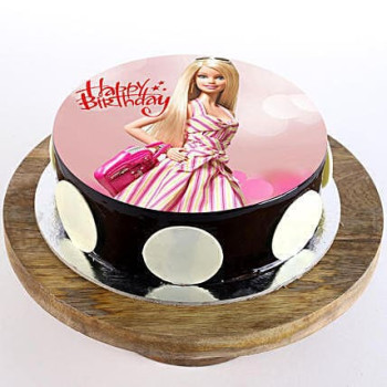 Stylish Barbie Chocolate Cake Stylish Barbie Chocolate Cake