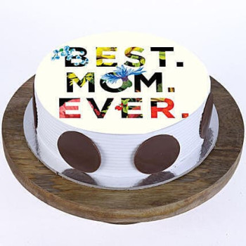 Best Mom Ever Pineapple Photo Cake Best Mom Ever Pineapple Photo Cake