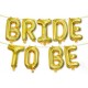 Bride To Be Golden Foil Balloon Delivery in Delhi NCR