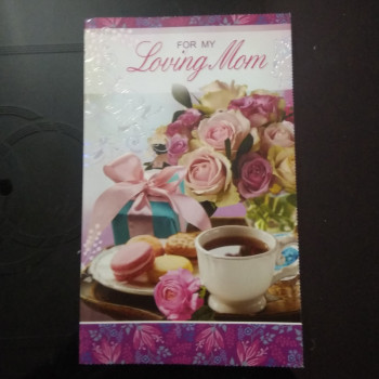 Greeting Card For Loving Mom Greeting Card For Loving Mom